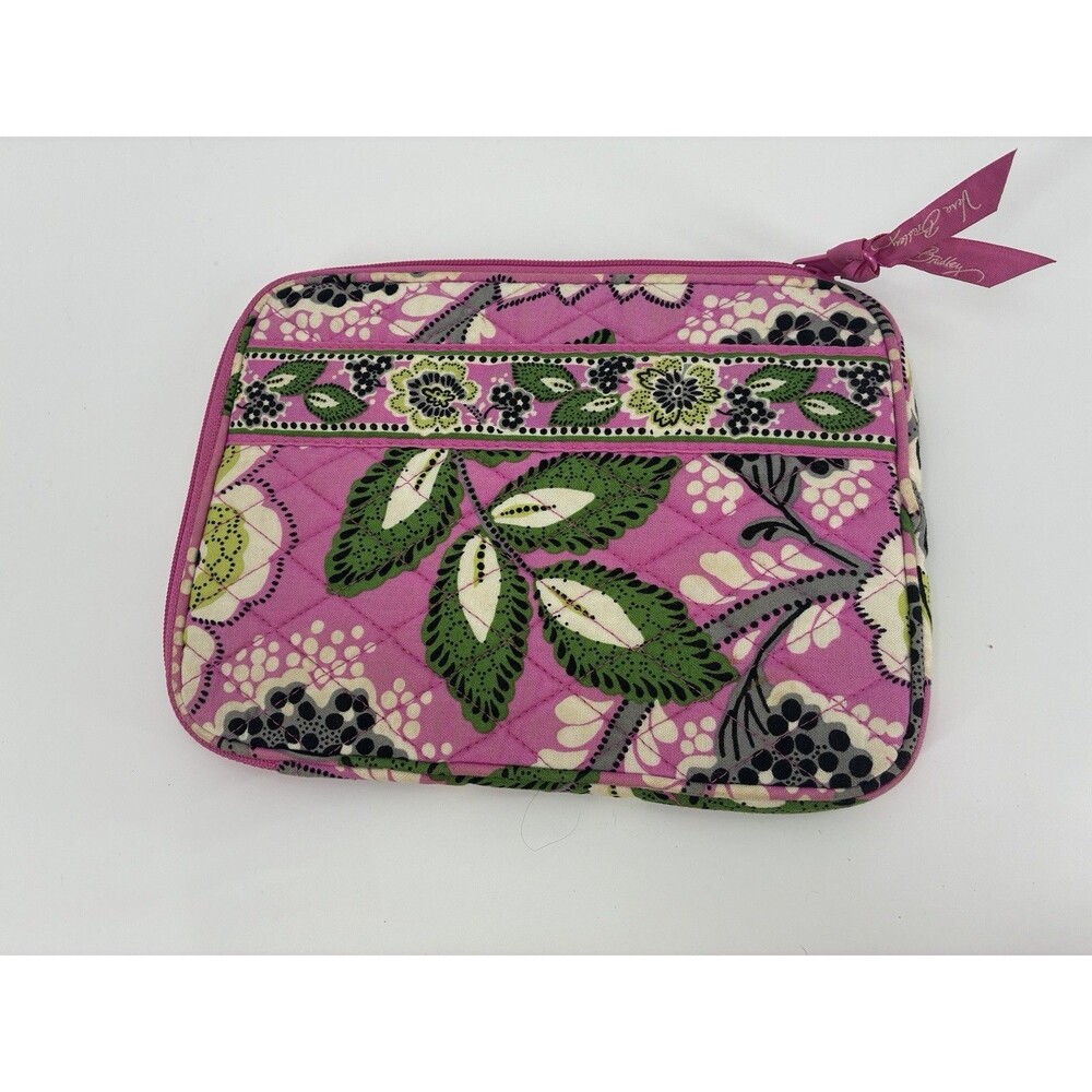 Vera Bradley Priscilla Pink E-Reader Small Tablet Sleeve Case NWOT Retired